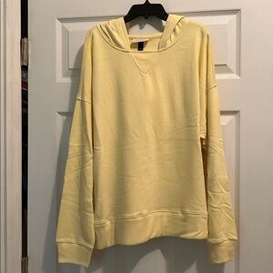 Universal Thread Soft, Hooded Yellow Sweater